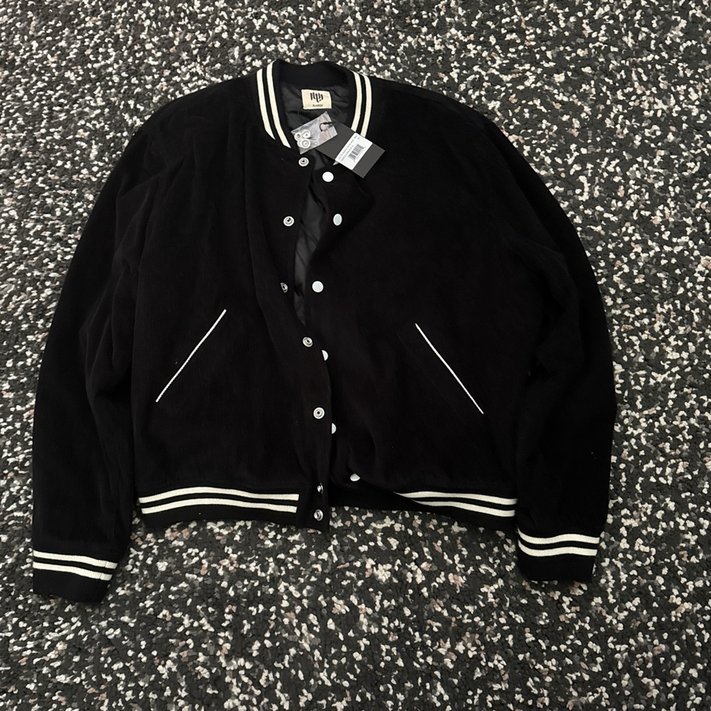 Locust wild honey White Varsity Jacket